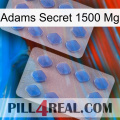 Adams Secret 1500 Mg 20